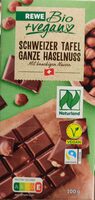 Schweizer Tafel Ganze Haselnuss
