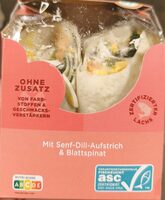 Lachs Ei Wrap