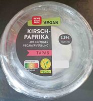 Kirsch paprika mit cremiger veganer fülling