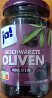 Geschwärzte oliven