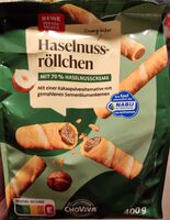 Haselnussröllchen