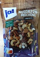 Geröstete Nusskern-Mischung ungesalzen