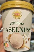 Eiscreme Haselnuss