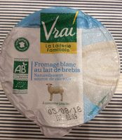 Fromage blanc au lait de brebis