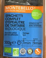 Spaghetti complet d'épeautre de tartare biologique