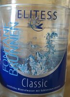 Mineralwasser Baruth Quelle, Elitess, classic