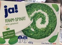Rahm spinat