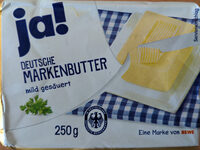 Deutsche Markenbutter mild gesäuert