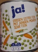 Erbsen extra Fein mit jungen Möhren