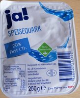 Speisequark 20 % Fett