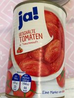 Geschälte Tomaten in Tomatensaft