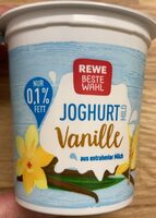 Joghurt mild vanille