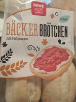 Bäcker Brötchen zum Fertigbacken
