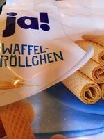 Waffelröllchen