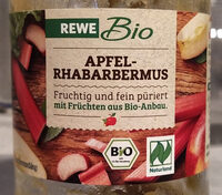 Apfel-Rhabarbermus