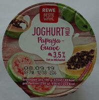 Joghurt Papaya-Guave