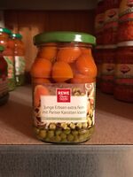 Erbsen mit Karotten