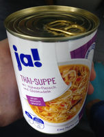 THAI-SUPPE mit Hühnerfleisch und Glasnudeln