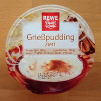Grießpudding mit Zimt