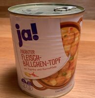 Pikanter Fleisch-Bällchen-Eintopf