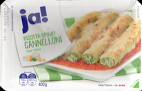 Ricotta-Spinat Cannelloni