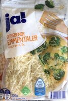 Ja! Geriebener Emmentaler 45% Fett