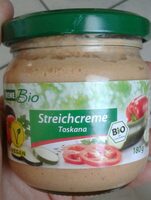 Aufstrich Bio-creme Paprika, Zucchini & Aubergine