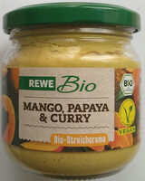 Brotaufstrich Mango, Papaya & Curry