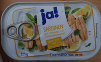 Sardienen Mit zitrone in sonnenblumenöl