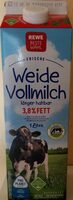Frische Weide Vollmilch 3,8% Fett