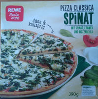 Pizza Classica Spinat