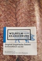 Original ungarische salami
