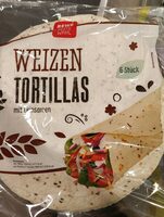 Weizen Tortillas mit Leinsamen