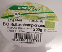 Bio Kulturchampignons, Klasse 2