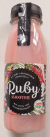 Ruby Smoothie mit Apfel und Sauerkirschsaft