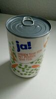 Erbsen sehr fein mit Möhren sehr fein