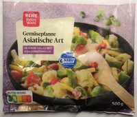 Gemüsepfanne Asiatische Art in einer Sauce mit Kokosmilch 4388860395167