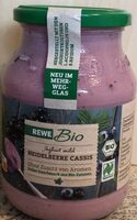 Bio-Joghurt - Heidelbeere-Cassis