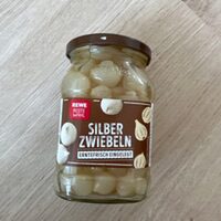 Gemüse - Silber Zwiebeln Glas