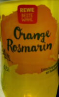 Erfrischungsgetränk Orange Rosmarin