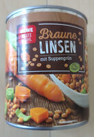 Braune Linsen