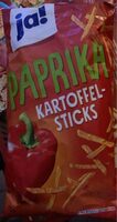 Paprika Kartoffel Sticks