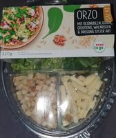 Salat REISNUDELN, GOUDA, CROUTONS, WALNÜSSEN SING SYLTER ART