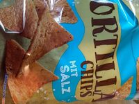 Tortilla Chips mit Salz