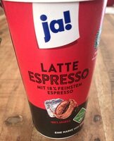 Ja! Latte espresso