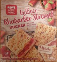 Erdbeer-Rhabarber-Streusel Kuchen