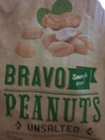 Bravo Peanuts Unsalted