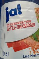 Erfrischungsgetränk Apfel-Rhabarber