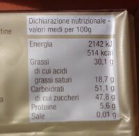 Cioccolato fondente 50%