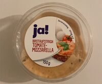 Brotaufstrich Tomate-Mozarella